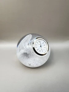 Vintage Caithness Paperweight Clock - Picture 1 of 5