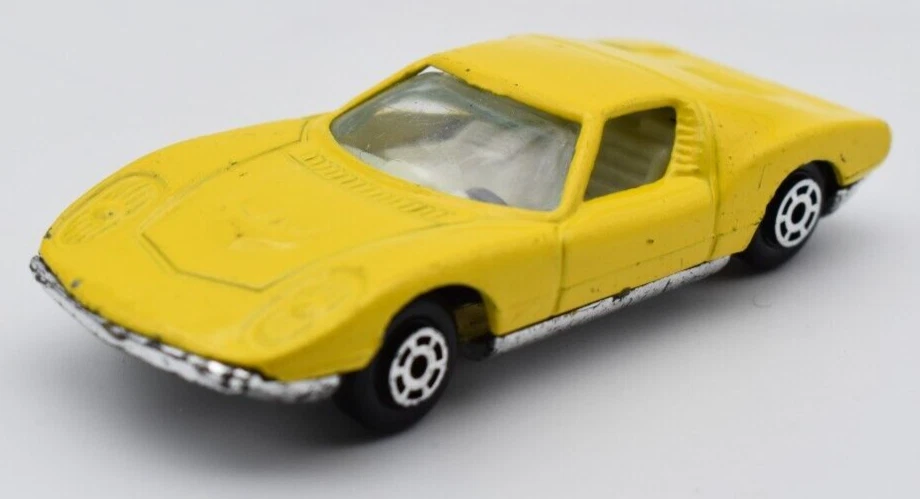 Yatming 1001 Lamborghini Miura amarillo. Vintage. Hong Kong. DieCast. 1/64 Foto 1 de 4