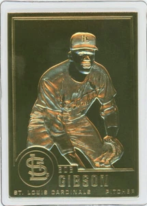 1999 MLB 22kt GOLD Bob Gibson ENCAPSULATED MINT St. Louis Cardinals MLBPA - Picture 1 of 3