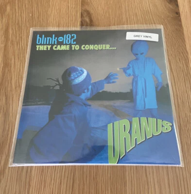 Blink-182 They Came to Conquer…. Uranus! Grey 7” Vinyl Record Foto 1 de 4