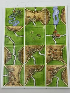 Carcassonne: GQ Promo Tiles - Rio Grande Games - PUNCHED - Picture 1 of 2