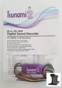 Soundtraxx ~ New 2024 ~ Tsunami 2 ~ TSU-2200 GE Diesel Sound Decoder ~ 885006 - Picture 1 of 1