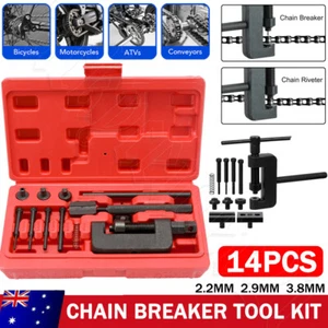 Motorcycle Bike Chain Splitter Cutter Riveting Tool Link Breaker Remover Riveter - Picture 1 of 12