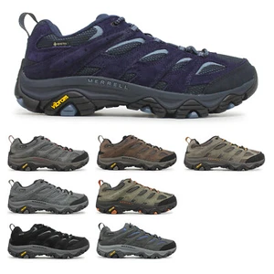 Merrell Mens Shoes Moab 3 GTX Outdoor Lace-Up Hiking Leather Textile - Picture 1 of 33