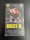 Rocky Iv (Vhs) 1985 Original Sylvester Stallone Dolph Lungren