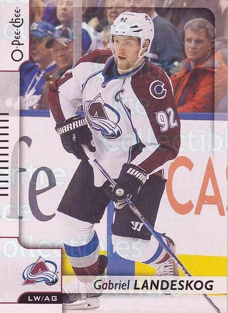 2017-18 O-Pee-Chee #182 Gabriel Landeskog - Image 1 of 1