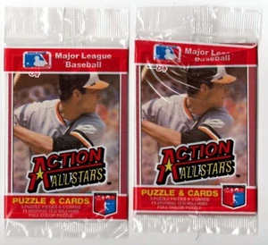 Cal Ripken JR Orioles ~ 1984 Donruss Action All Stars 2 ungeöffnete Packungen - Bild 1 von 2