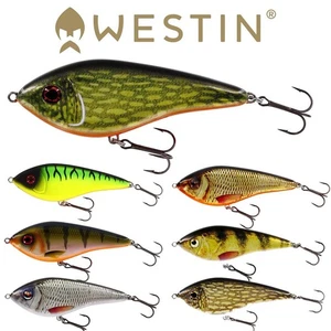 Westin Swim Glidebait 12 cm | 58 g Sinking Jerkbait Swimbait lucio Wobbler cebo - Imagen 1 de 22