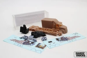 Kit Costruzioni Western Star 5700 Cabina Lunga XXL Trattore - Resina 1:87 - Nr 3D-094 - Foto 1 di 2