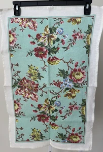 Ulster Weavers Leinen AMELIA Geschirrtuch türkis blau Blumen 29x19 neu mit Etikett - Bild 1 von 6