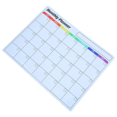  Dry Erase Whiteboard Stickers Adhesive Chalkboard Calendar for Wall - Image 1 of 4