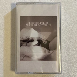 Taylor Swift The Tortured Poet's Department Cassette, BRAND NEW FACTORY SEALED🔥 - Picture 1 of 6