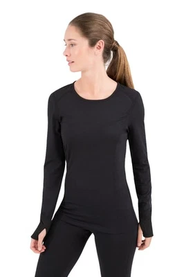Women’s Cloud Nine 2.0 Midweight Baselayer Scoop Shirt Athletic Active Wear - Imagem 1 de 4