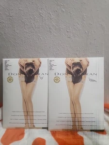 2 X Donna Karan New York The Nudes Tone A 01 Thigh High OB270 - Picture 1 of 3