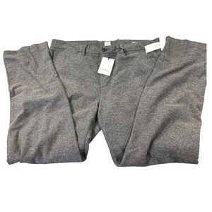 GAP Mens Slim Wool Blend Herringbone Dress Pants Gray 33x32 NWT - Picture 1 of 5