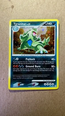 Tyranitar 2007 Mysterious Treasures 17/123 Holo Rare Pokemon TCG - Image 1 of 4