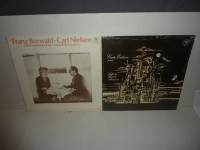 RARE SEALED . GRETA ERIKSON - Lidholm Bartok Schumann / Berwald Nielsen . 2x LP - Photo 1/2