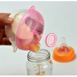 3 Dose Container Milk Powder Storage Pot For Baby Feeding Formula Dispenser - Picture 1 of 18
