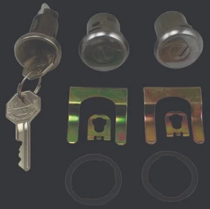 66-67 PONTIAC B-BODY IGN & DR LOCK W/2 LATE KEYS - Bild 1 von 1