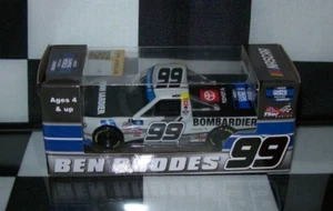 BEN PHODES #99 BOMBARDIER LEARJET 75 CHAMPION NASCAR 1/64 ACTION DIECAST TRUCK - Picture 1 of 3