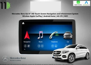 2016-2019 Mercedes GLE 9" HD IPS Apple CarPlay Android Auto - Picture 1 of 8