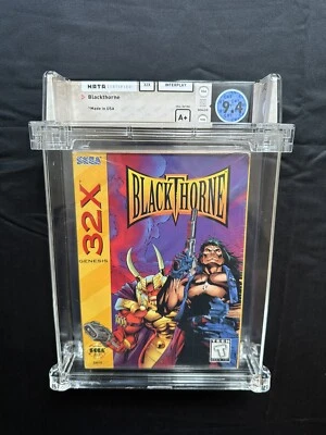 Blackthorne (Sega Genesis 32X 1995) FACTORY SEALED Wata Rated 9.4 A+ NOT CGC VGA - Image 1 of 4