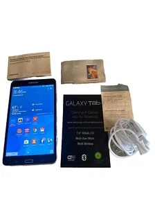 Samsung Galaxy Tab 4 SM-T231 8 GB, Wi-Fi + 2G (Desbloqueado), 7 pulgadas - Negro ¡Impecable!! - Imagen 1 de 5