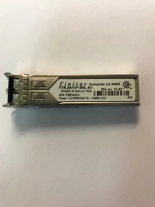 EMC / Finisar FTRJ8516P1BNL-E4 SFP 500m, 2Gb Fiber & 1GbE Ethernet 019-078-034 - Picture 1 of 1