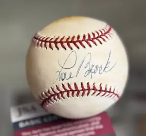 Lou Brock Autographed Signed ONL Baseball (Toning) - JSA Authentic - Picture 1 of 2