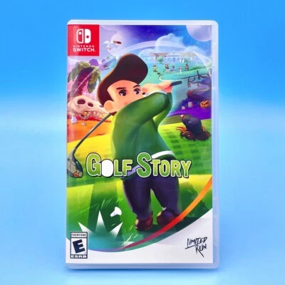 Golf Story Limited Run Variant Cover Art Sheet + EMPTY Switch Case (NO GAME) - Image 1 of 3