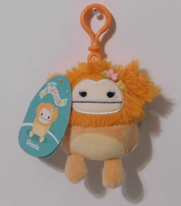 Squishmallows Shasta Bigfoot 3.5” Clip On Plush NWT - Picture 1 of 5