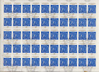 Soviet Union Full Sheet a 50 Stamps  Nr. 5525 Valuare 80,-