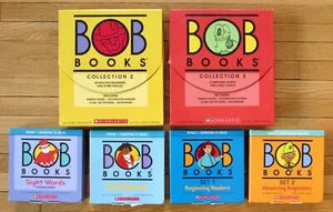 Lot 6 BOB BOOKS SETS Starting to Read Emerging Sight Words Bobby Lynn Maslen L1 - Imagen 1 de 1