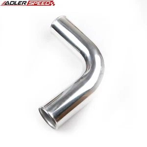 US 4" OD 90 Degree Elbow Aluminum Mandrel Bend Turbo Intercooler 600MM Pipe Tube - Picture 1 of 8