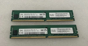 Lot of 2x Hynix HMA82GR7DJR4N-WM 16GB (32GB) DDR4 PC4-2933Y ECC Server Memory - Picture 1 of 2