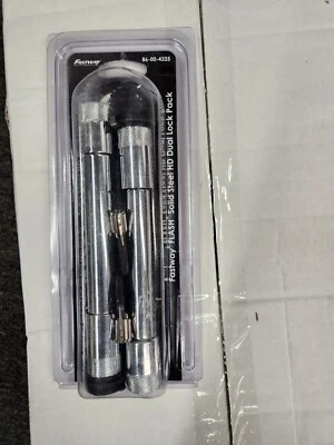 Fastway 86-00-4225 Flash Solid Steel HD Dual Lock Pack - 2 Keys