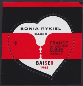 2018 Frankreich Nr. 5198 ** aus Der Block 141 Valentinstag Coeur Sonia Rykiel - Picture 1 of 1