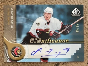 2005-06 SP Game Used Edition - SIGnificance #S-MH - Martin Havlat /25 (Senators) - Bild 1 von 1