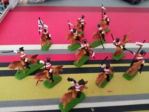 1 72 plastic soldiers strelets British Lancers crimean wars - Imagen 1 de 1
