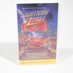 Lightning Fast VHS Tape V8 Sprint Motorsport Car Racing - Good! - Picture 1 of 4