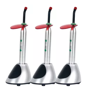 3pcs Dental Wireless LED Orthodontics Curing Light model YS-C 2700mw/c㎡ - Picture 1 of 8