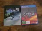 Project Cars And Project Cars 2 (steel Case) Ps4 Free Tracked Postage