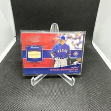 2002 Playoff Piece of the Game Bat Card #67 Rafael Palmeiro! Texas Rangers