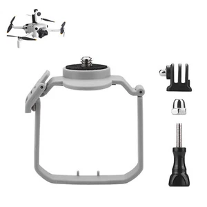 Staffa adattatore espansione superiore treppiede montaggio a vite 1/4 per fotocamera DJI Mini 4 Pro - Foto 1 di 12