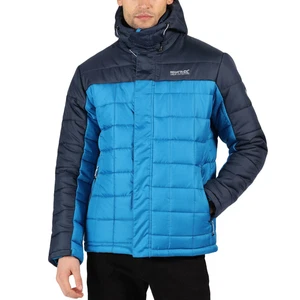 Regatta Mens Nevado IV Insulated Quilted Hooded Outdoor Walking Jacket - Blue