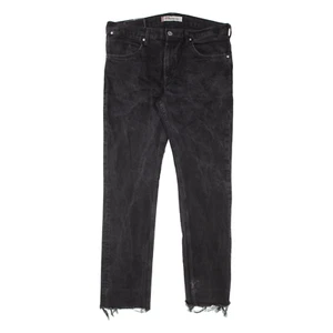 LEVI'S 513 Jeans Mens Black Slim Straight W34 L31 - Picture 1 of 6