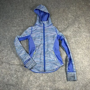 Ivivva By Lululemon Jacket Girls 8 Full Zip Athletic Multicolored Hoodie - Picture 1 of 7