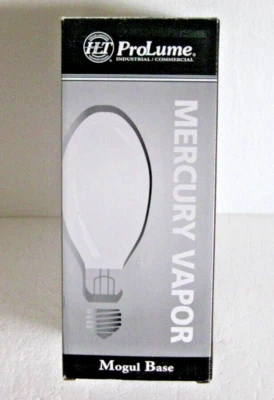 HALCO MV400DX H33 Mercury Vapor Light BULB Lamp 400W ED37 E39 MOG Prolume 108314 - Image 1 of 4