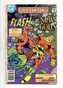 Super-Team Family No 15 Apr 1978 (VFN-) Flash and The New Gods ,Bronze Age - Bild 1 von 2