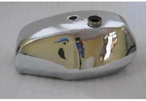 FIT FOR Triumph T140 Petrol Tank Chrome Steel (Uk Version) - Imagen 1 de 3